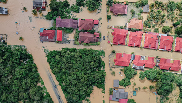 come affrontare un alluvione