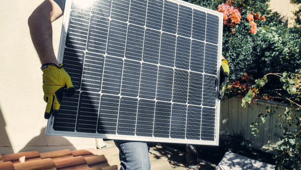 fotovoltaico su terrazza privata