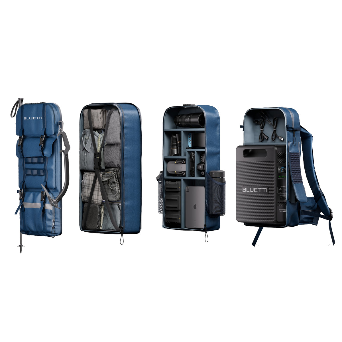 BLUETTI Handsfree 2 Zaino Portatile Power | 512 Wh 700 W