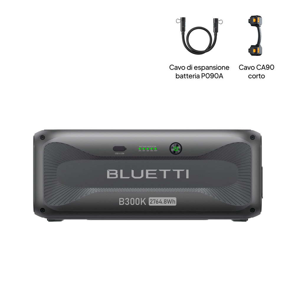 BLUETTI B300K Batteria di Espansione | 2764,8 Wh