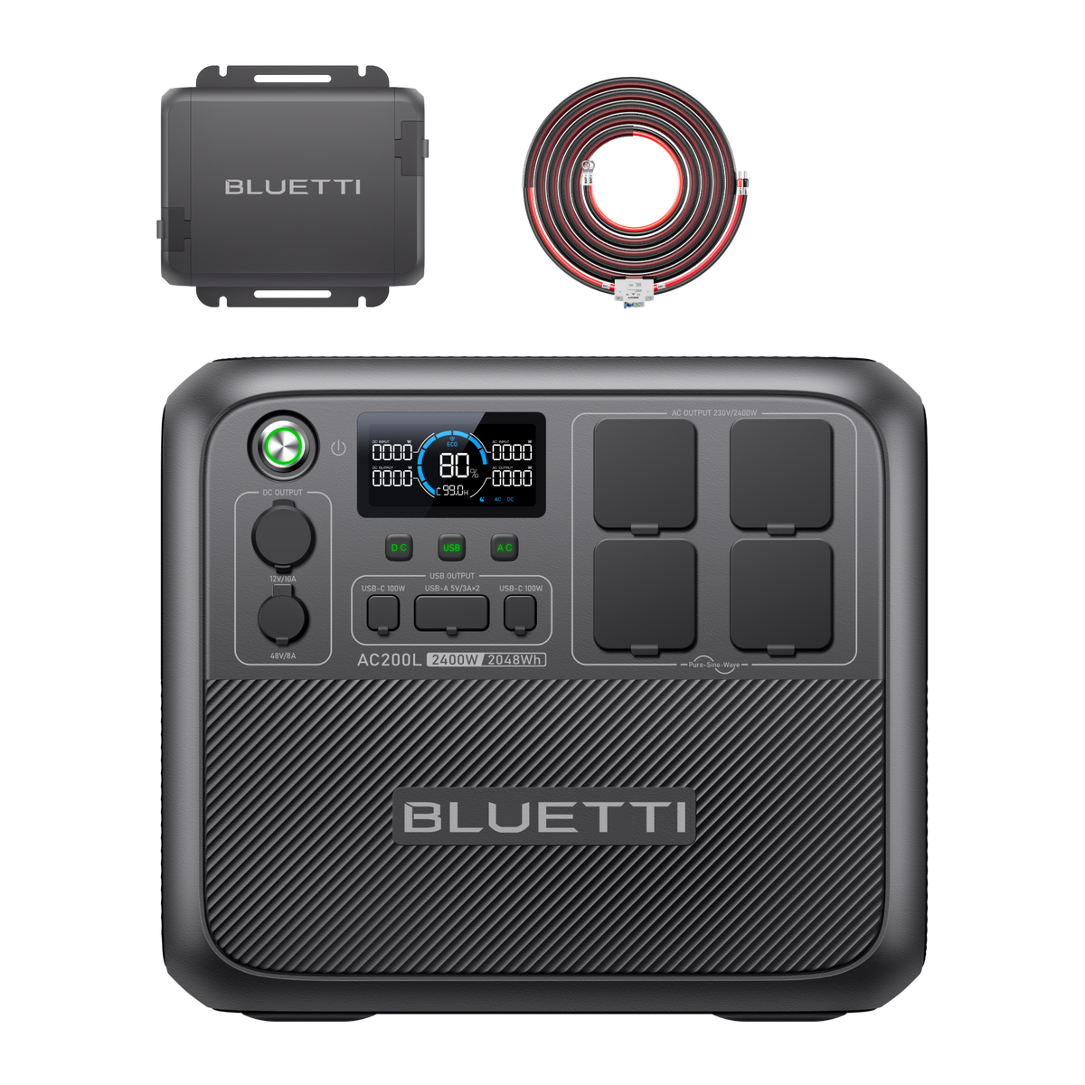 BLUETTI AC200L+Charger 1 Kit Caricatore Alternatore