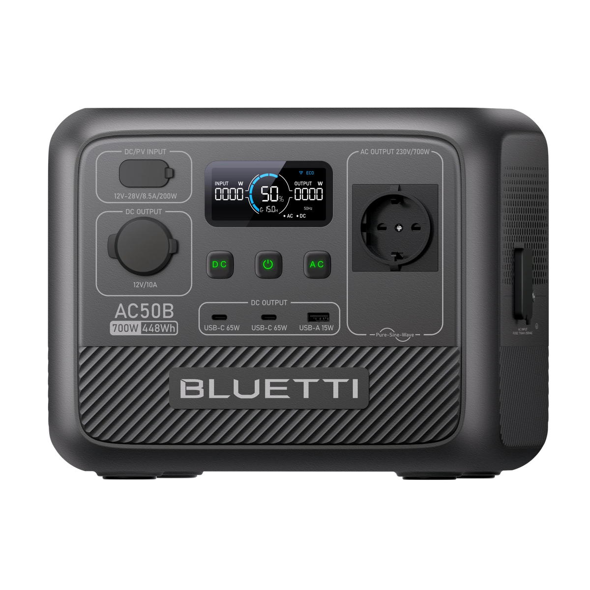 BLUETTI AC50B Power Station Portatile per Campeggio | 700 W 448 Wh