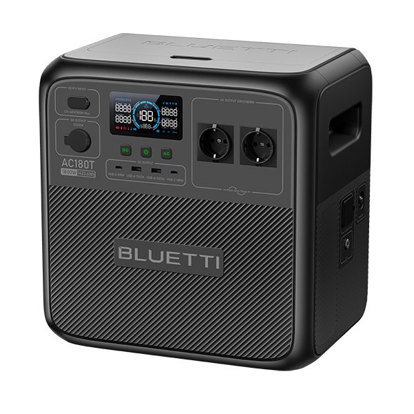 BLUETTI AC180T Power Station Portatile | 1.800 W 1.433 Wh