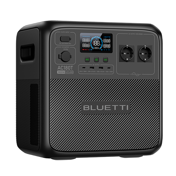 BLUETTI AC180T Power Station Portatile | 1.800 W 1.433 Wh