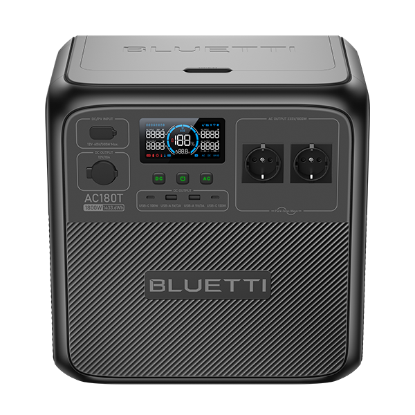 BLUETTI AC180T Power Station Portatile | 1.800 W 1.433 Wh