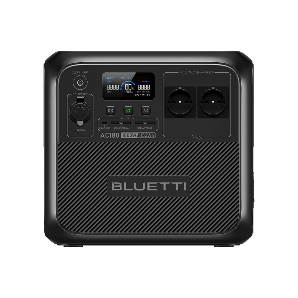 BLUETTI AC180 Power Station Portatile | 1.800 W 1.152 Wh(Esaurito)