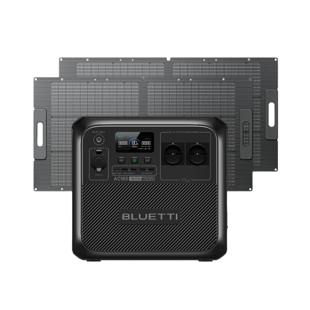 BLUETTI AC180 Power Station Portatile | 1.800 W 1.152 Wh(Esaurito)