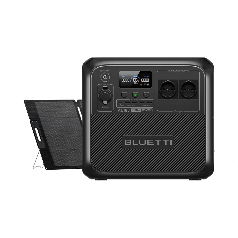 BLUETTI AC180 Power Station Portatile | 1.800 W 1.152 Wh(Esaurito)