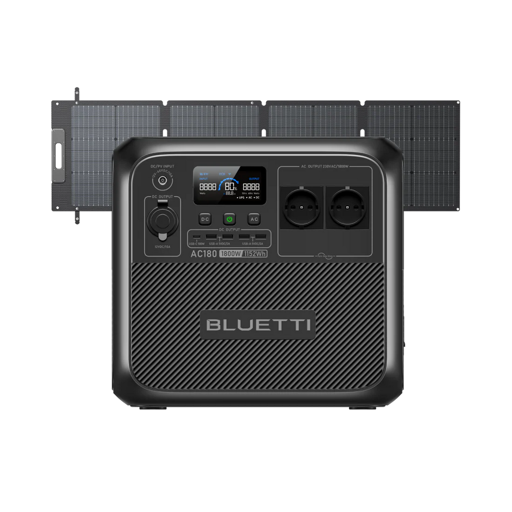 BLUETTI AC180 Power Station Portatile | 1.800 W 1.152 Wh(Esaurito)