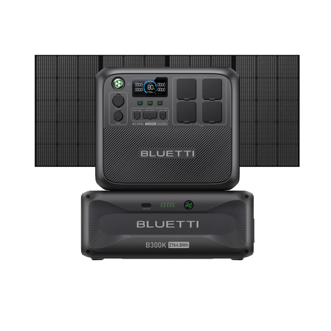 BLUETTI AC200L+B300K+350W Kit Generatore Solare
