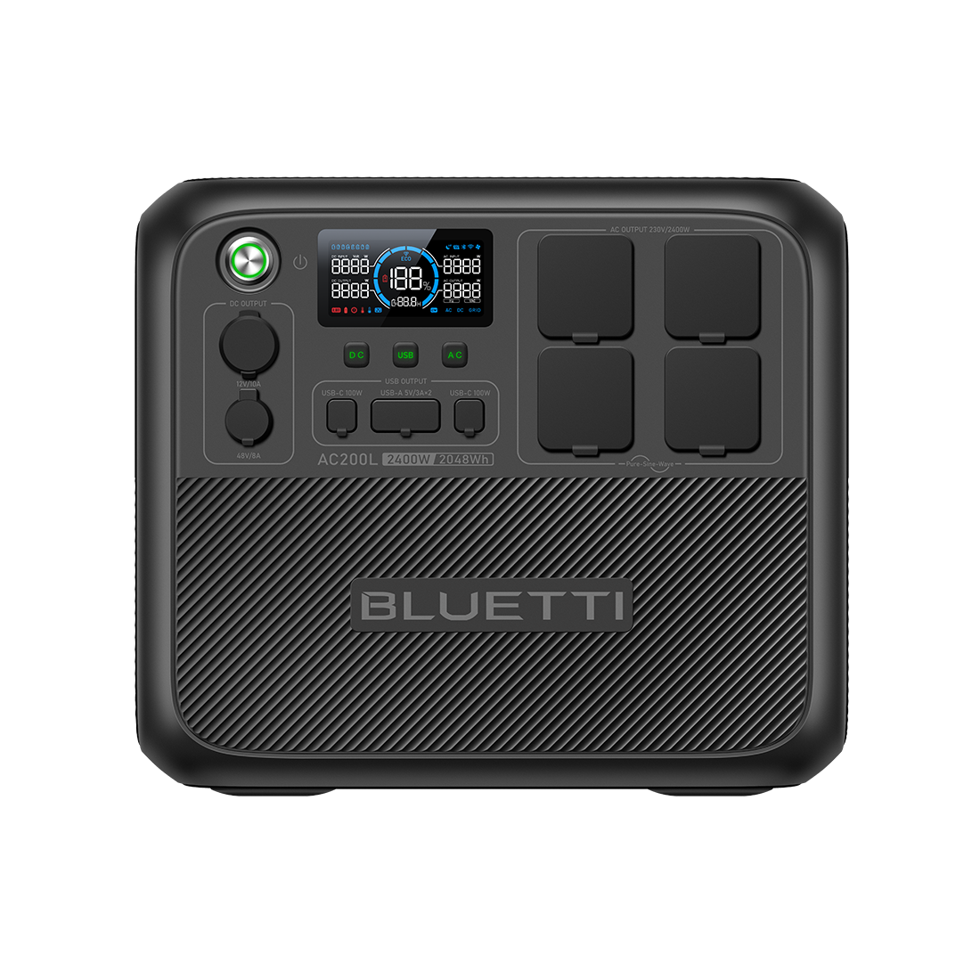 BLUETTI AC200L+B300K+350W Kit Generatore Solare