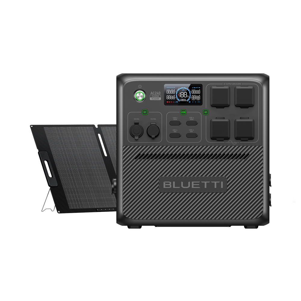 BLUETTI AC240 Power Station Portatile | 2.400 W 1.536 Wh