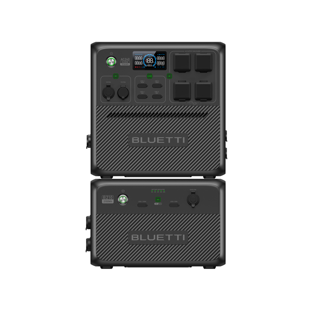 BLUETTI AC240 Power Station Portatile | 2.400 W 1.536 Wh