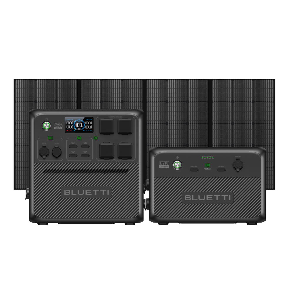 BLUETTI AC240 Power Station Portatile | 2.400 W 1.536 Wh