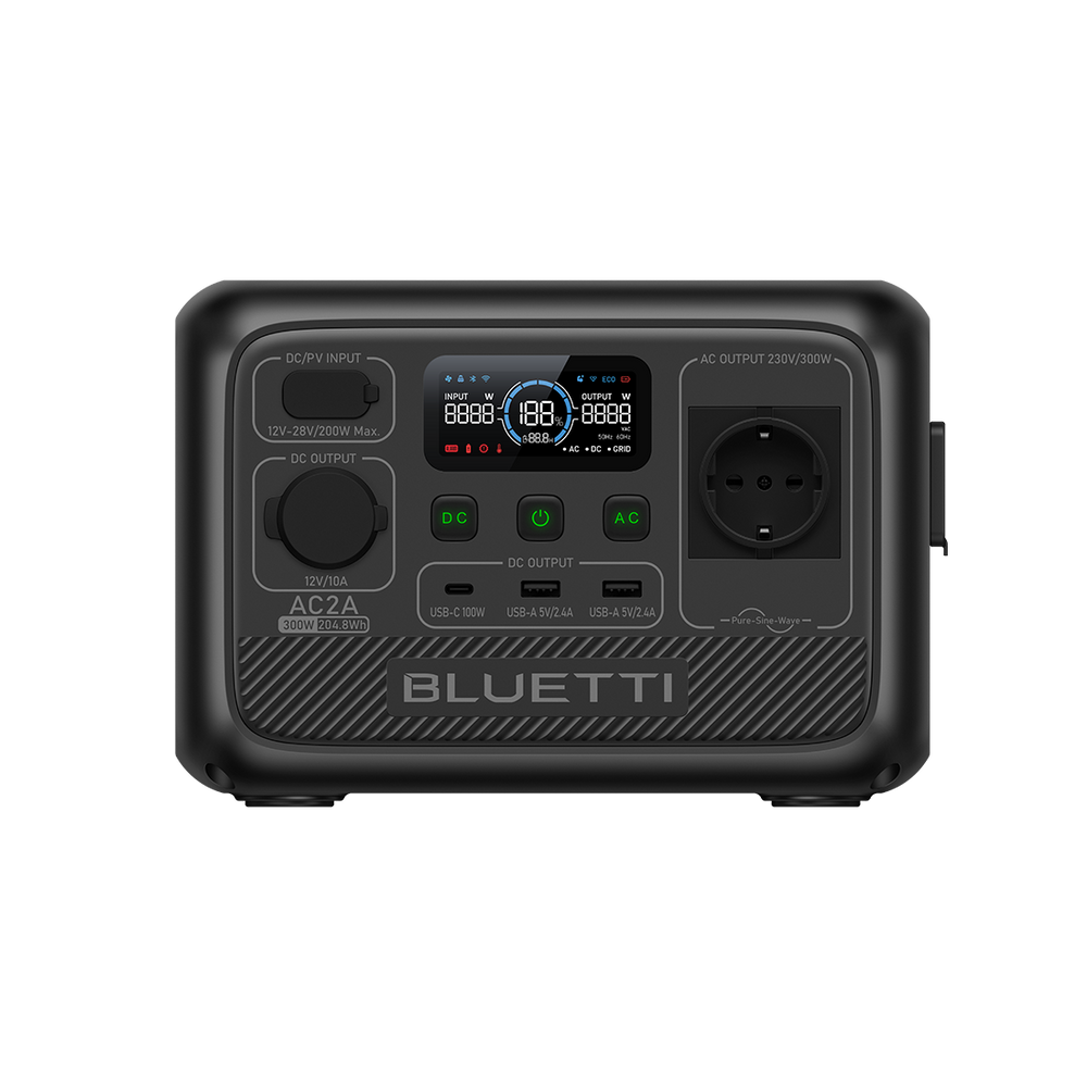 BLUETTI AC2A Power Station Portatile | 300 W 204,8 Wh