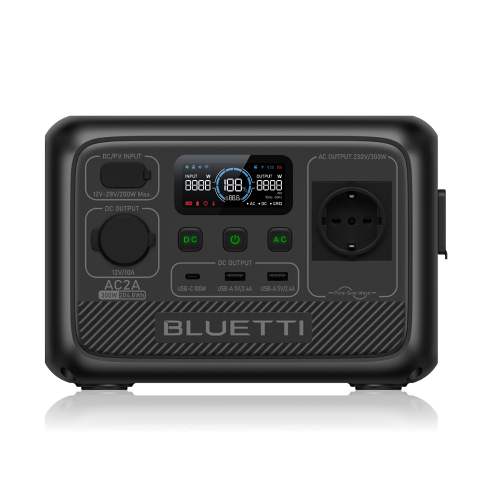 BLUETTI AC2A Power Station Portatile | 300 W 204,8 Wh