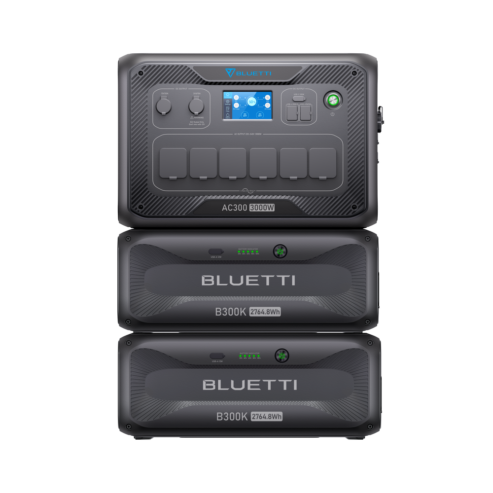 BLUETTI AC300 + B300K Backup Domestico