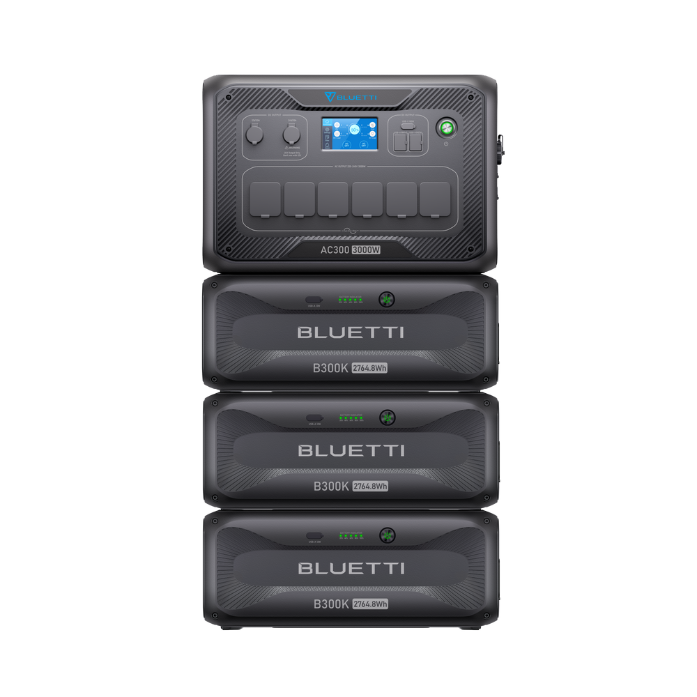 BLUETTI AC300 + B300K Backup Domestico