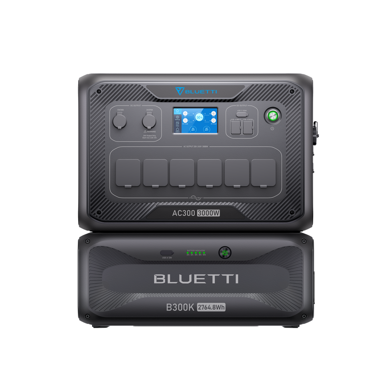 BLUETTI AC300 + B300K Backup Domestico