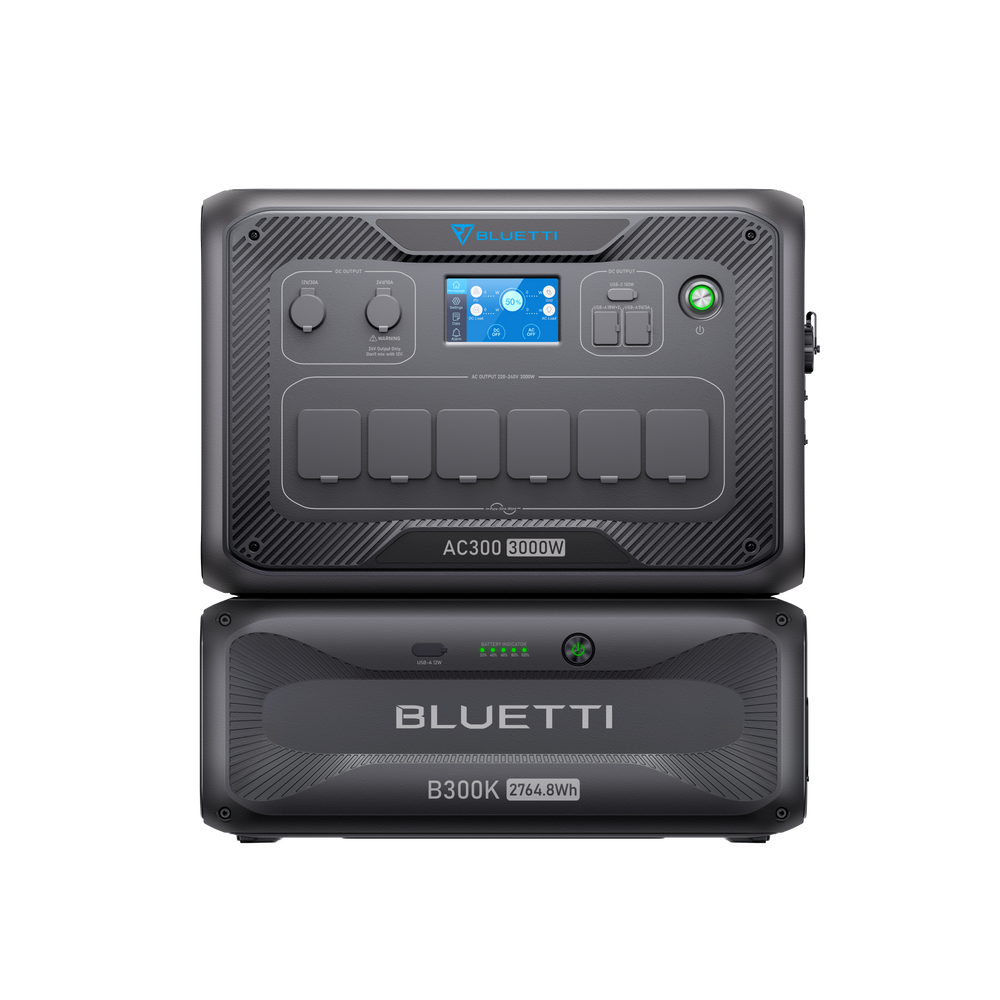 BLUETTI AC300+B300K+350W Kit Generatore Solare