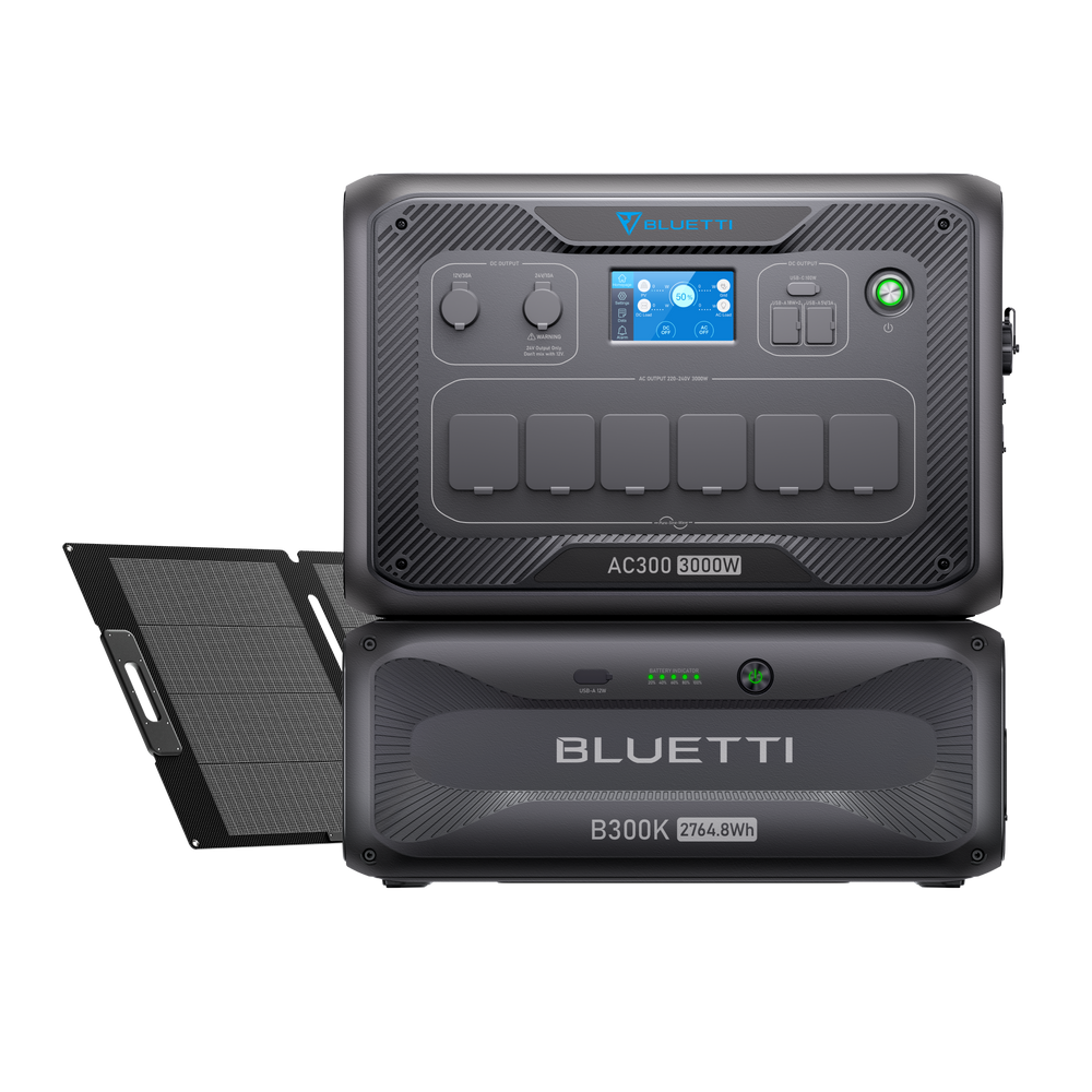 BLUETTI AC300 + B300K Backup Domestico