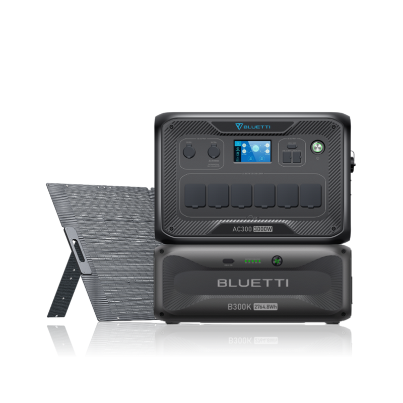 BLUETTI AC300+B300K+350W Kit Generatore Solare