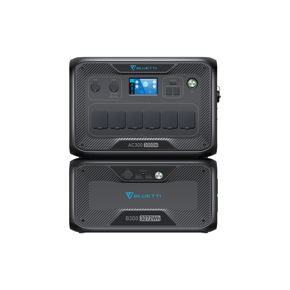 BLUETTI AC300 + B300 Backup Domestico