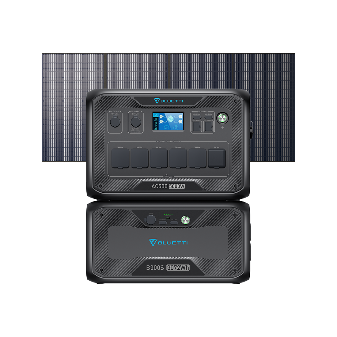 BLUETTI AC500 + B300S + PV350 Kit Generatore Solare