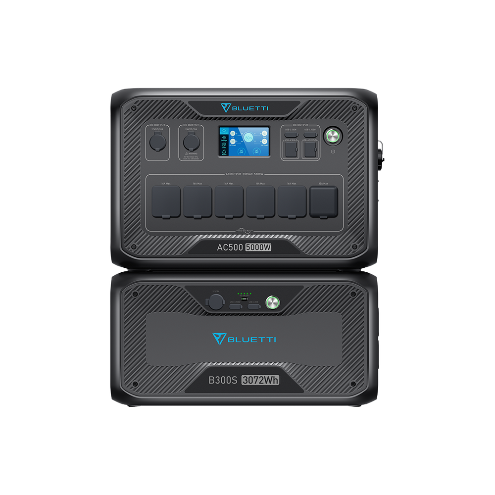 BLUETTI AC500 + B300S Backup Domestico