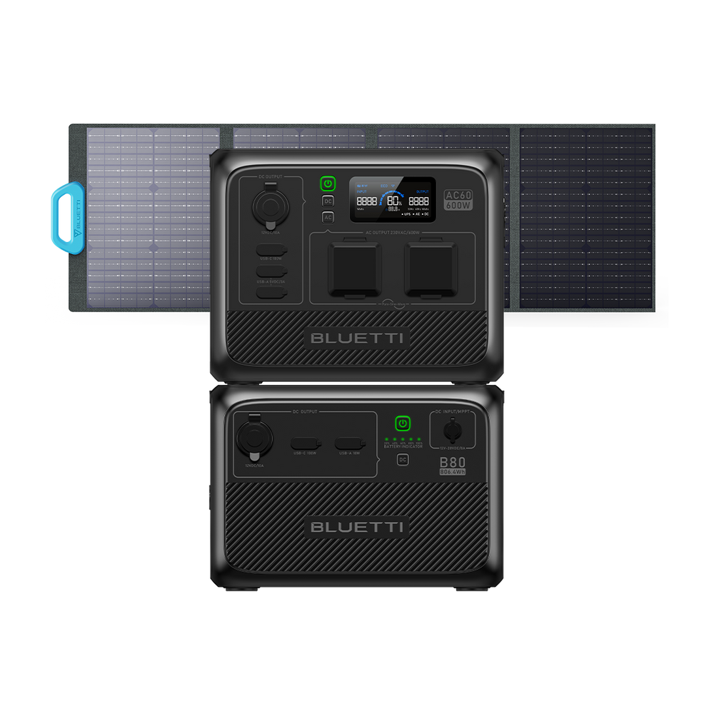 BLUETTI AC60 Power Station Portatile | 600W 403Wh