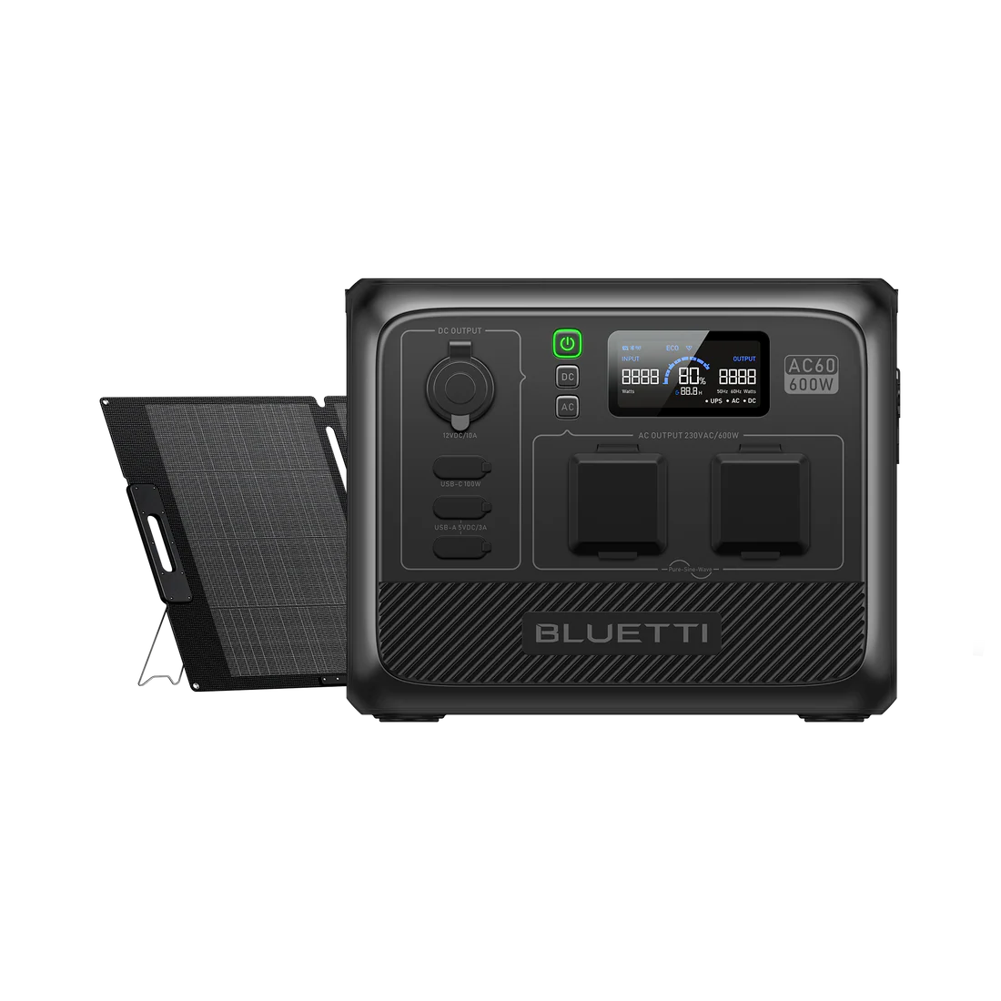 BLUETTI AC60 Power Station Portatile | 600W 403Wh