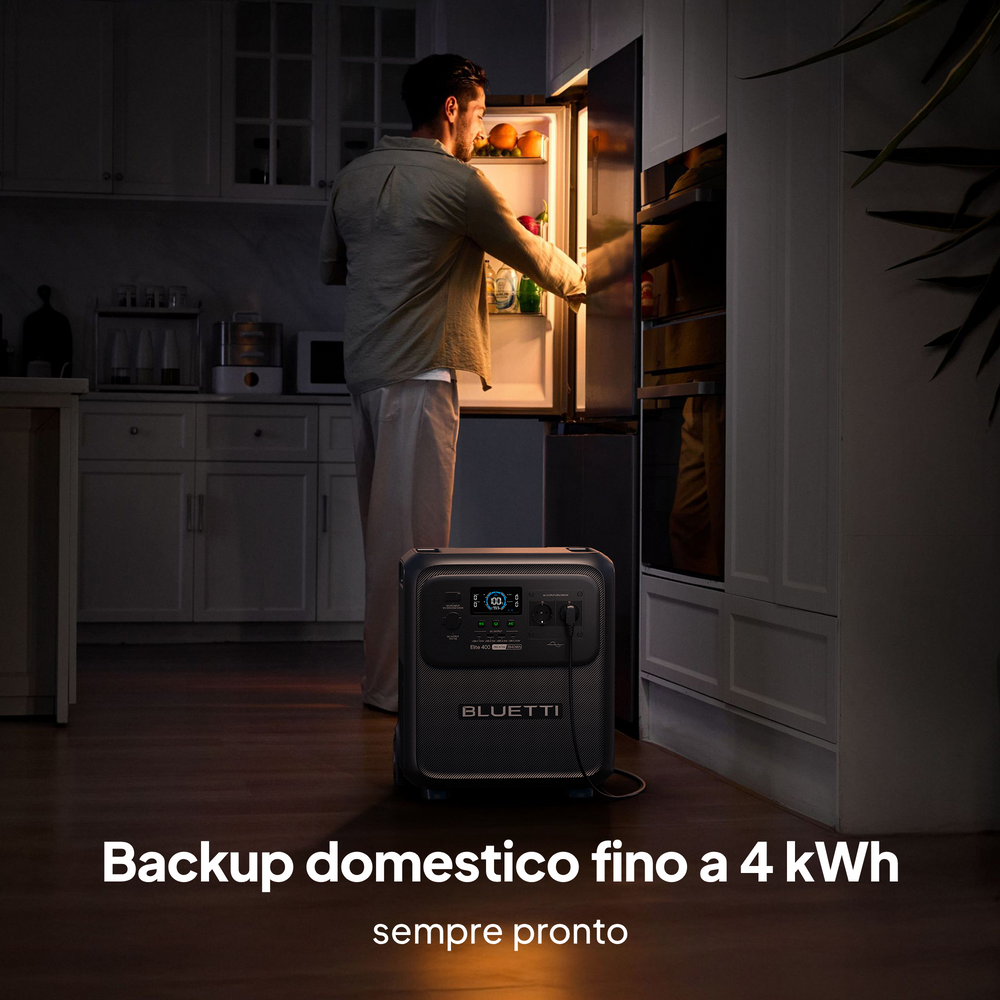 BLUETTI Elite 400 Power Station portatile | 2.600 W 3.840 Wh