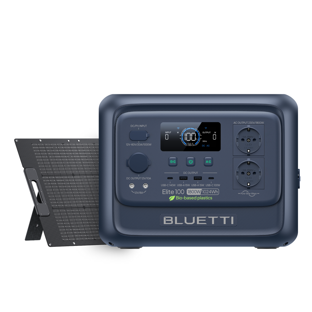 BLUETTI Elite 100 V2 Power Station Portatile | 1.800 W 1.024 Wh