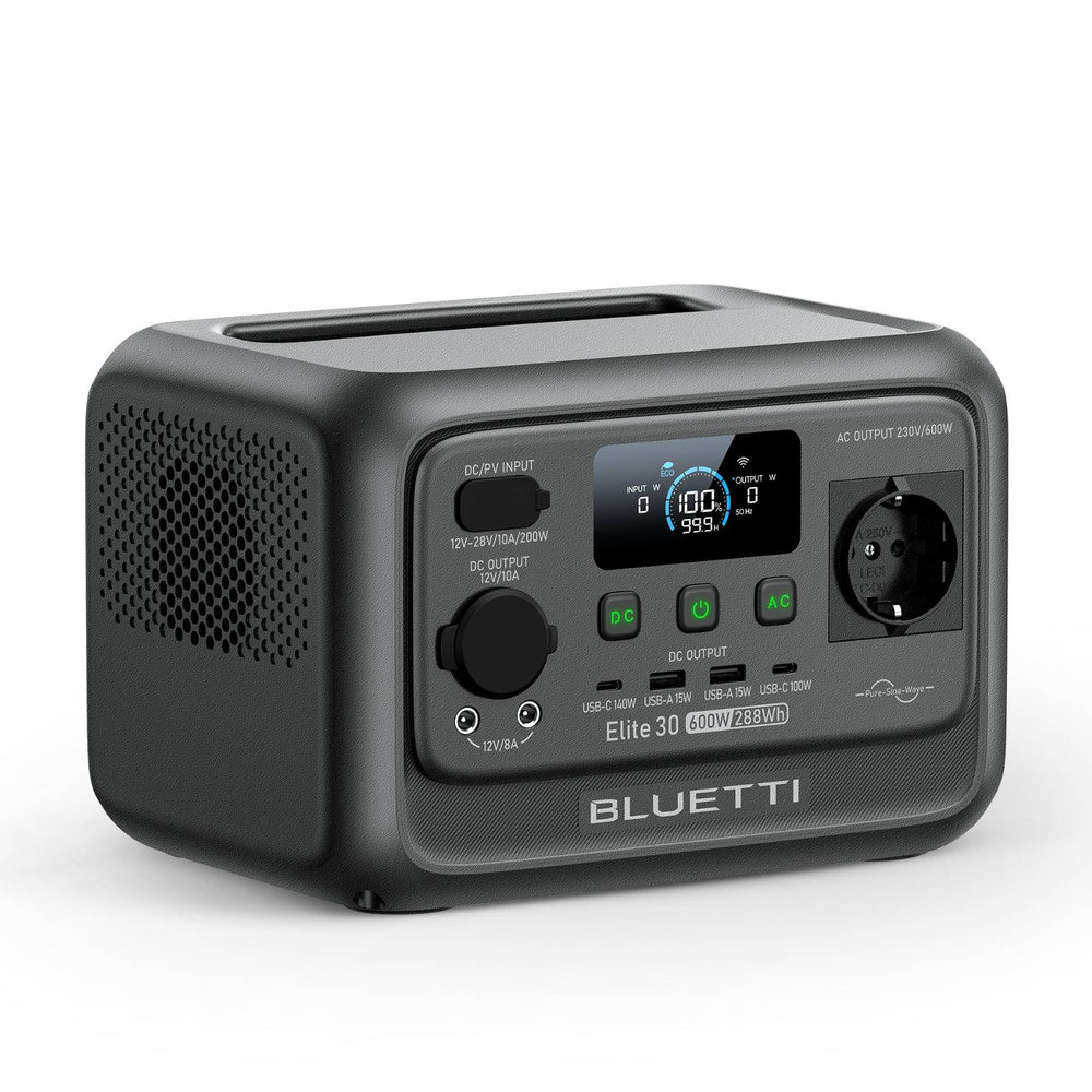 BLUETTI Elite 30 V2 Power Station Portatile | 600 W 288 Wh (AMZ)