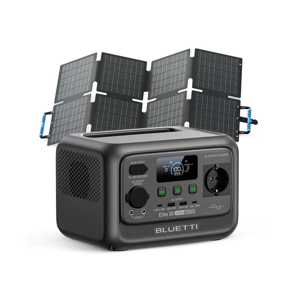 BLUETTI Elite 30 V2 Power Station Portatile | 600 W 288 Wh (AMZ)