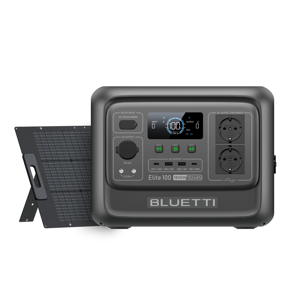 BLUETTI Elite 100 V2 Power Station Portatile | 1.800 W 1.024 Wh
