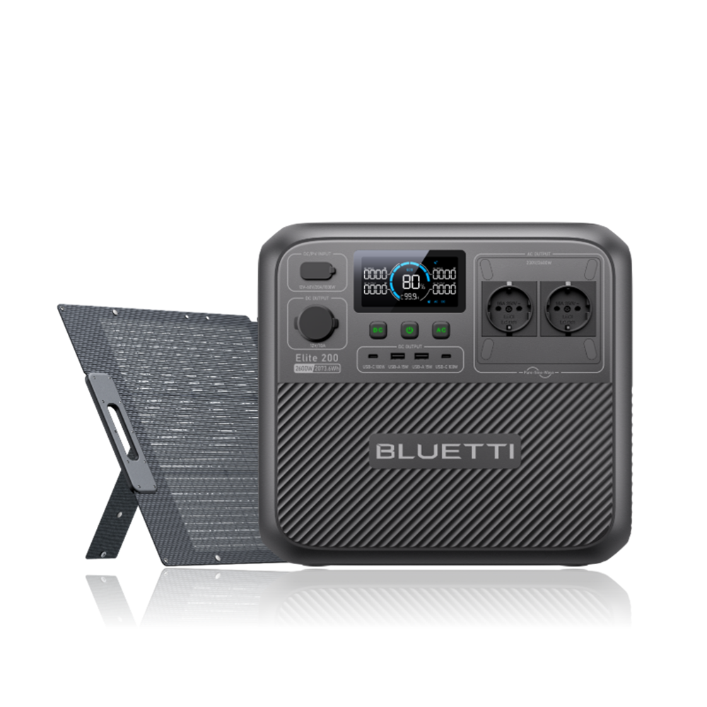 BLUETTI Elite 200 V2 + 200W Kit Generatore Solare