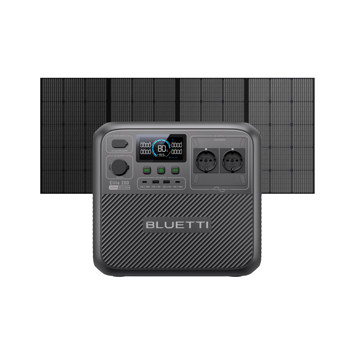 BLUETTI Elite 200 V2 Power Station Portatile | 2.073,6 Wh 2.600 W