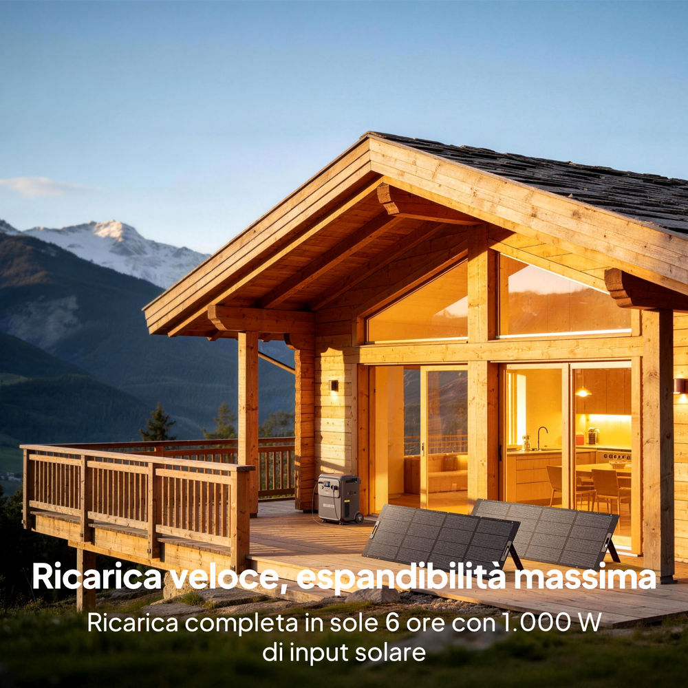 BLUETTI Elite 400 Power Station portatile | 2.600 W 3.840 Wh