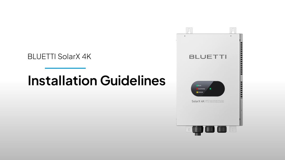 Guida di installazione SolarX 4K