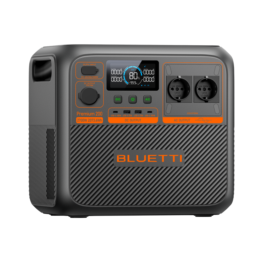 BLUETTI Premium 200 V2 Portable Power Station | 2.700W 2.073,6Wh