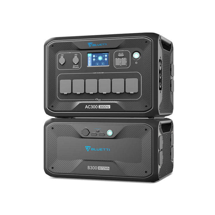 BLUETTI AC300 + 2*B300 Backup Domestico