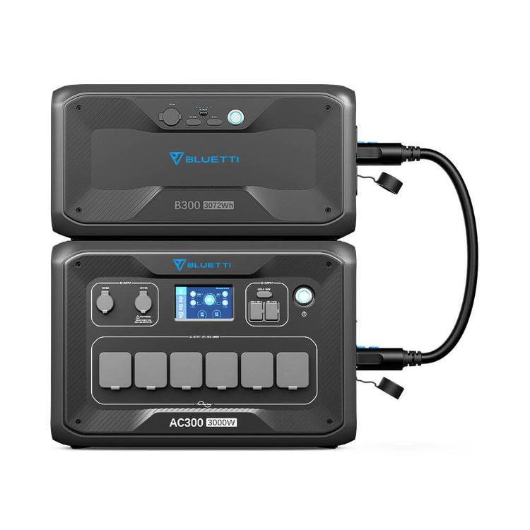 BLUETTI AC300 + 2*B300 Backup Domestico