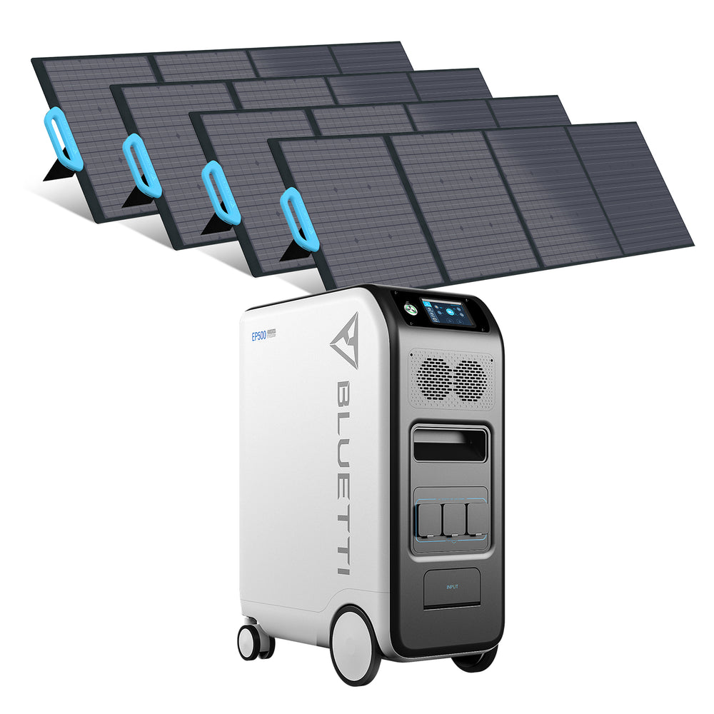 BLUETTI EP500 + 4*PV200 Kit Generatore Solare