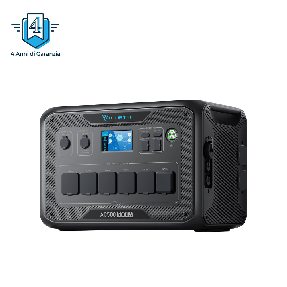BLUETTI AC500 + B300S Backup Domestico