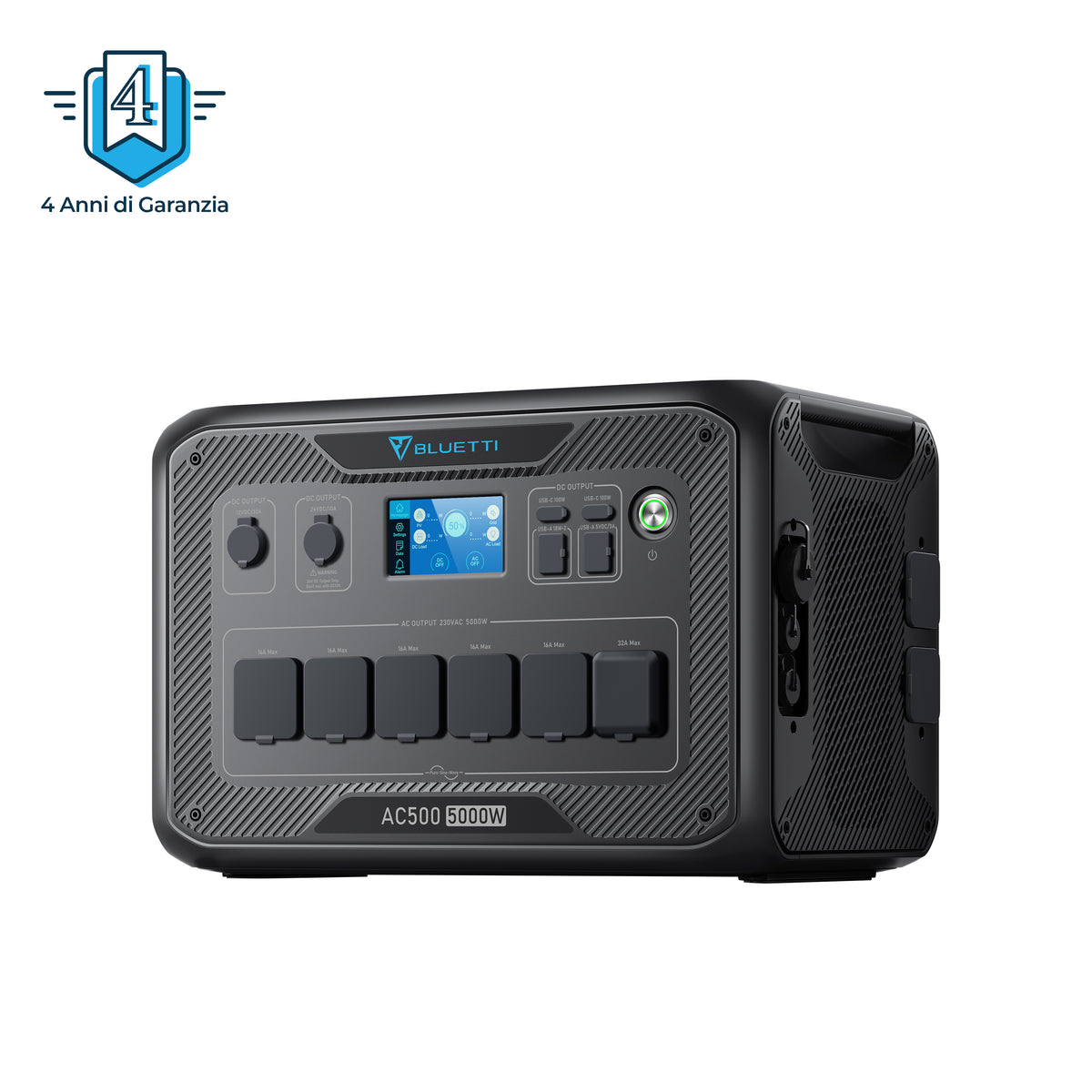 BLUETTI AC500 + B300S Backup Domestico