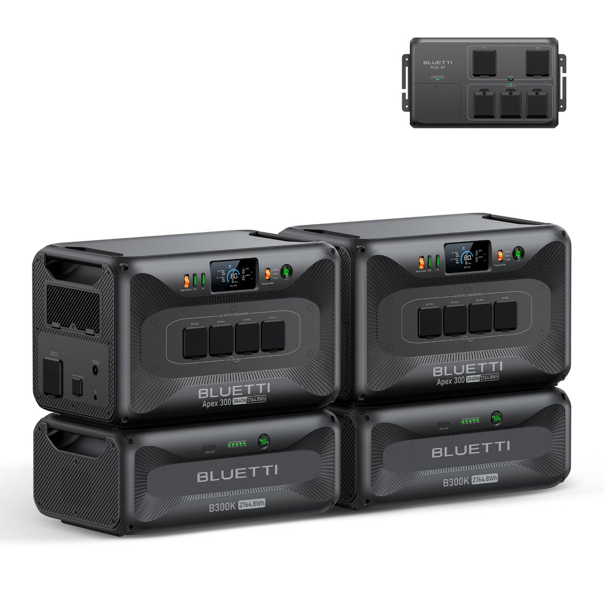 BLUETTI Apex 300 Power Station Portatile | 3840 W 2764,8 Wh（AMZ)