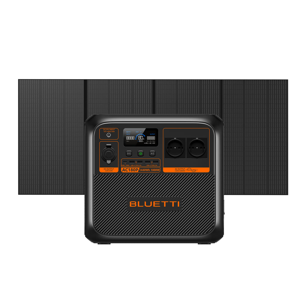 BLUETTI AC180P Power Station Portatile | 1800 W 1440 Wh