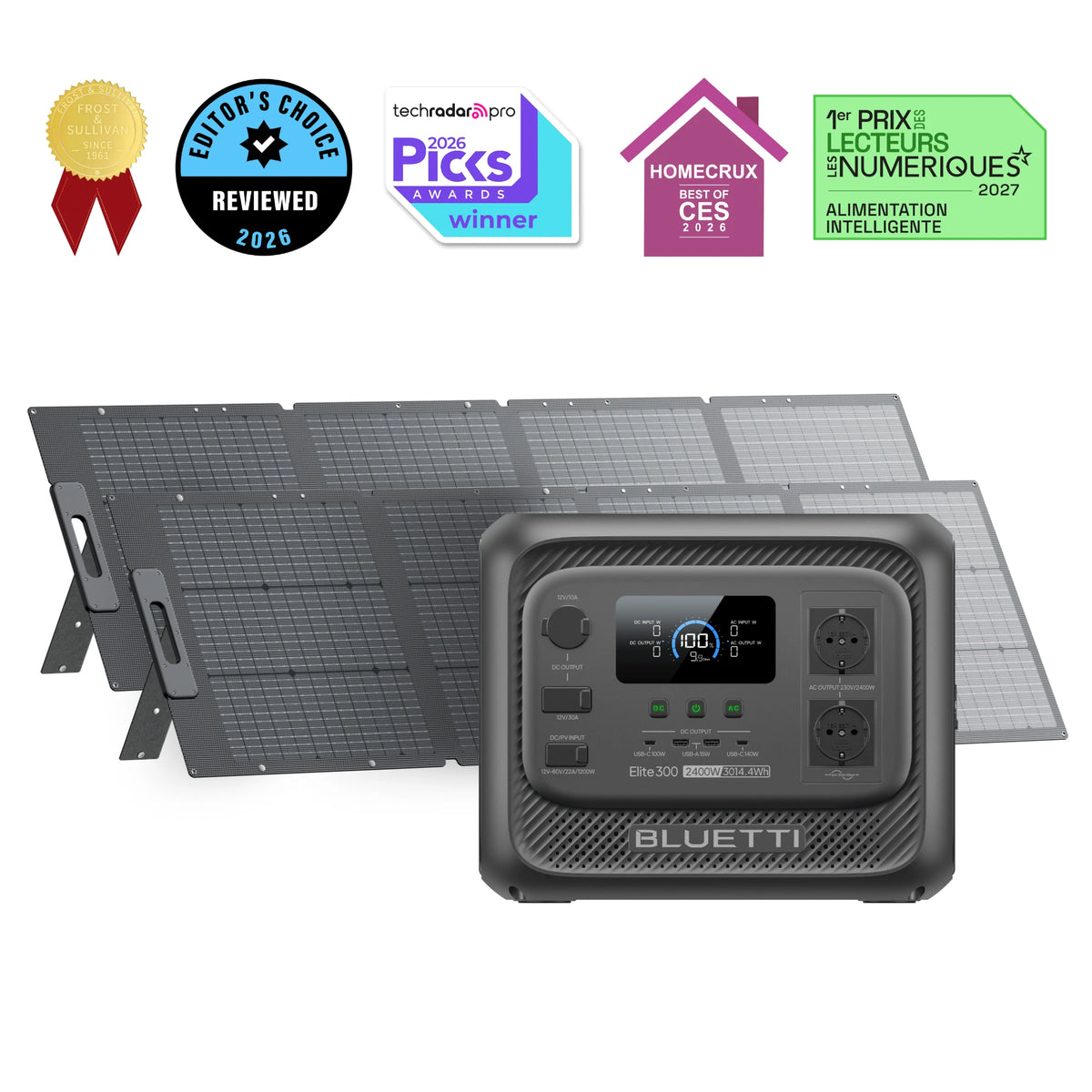 BLUETTI Elite 300+2*200W