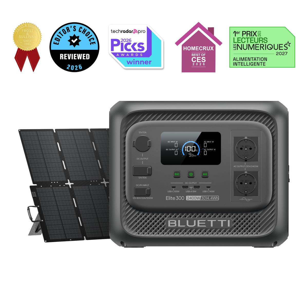 BLUETTI Elite 300+500W